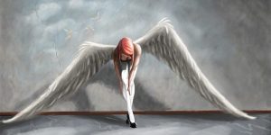 Egy sohasem volt angyal törött szárnyai